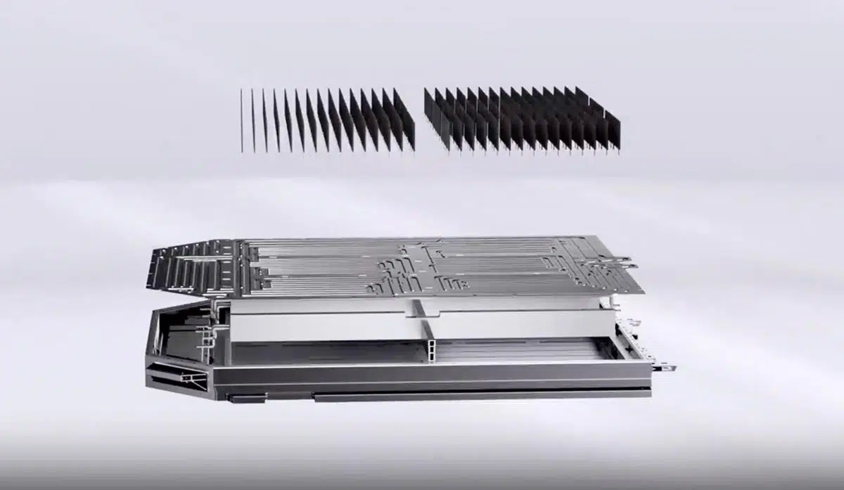 Batería CATL Qilin de alto rendimiento, optimizada para carga ultra-rápida y mayor densidad energética, utilizada en la Xiaomi SU7.