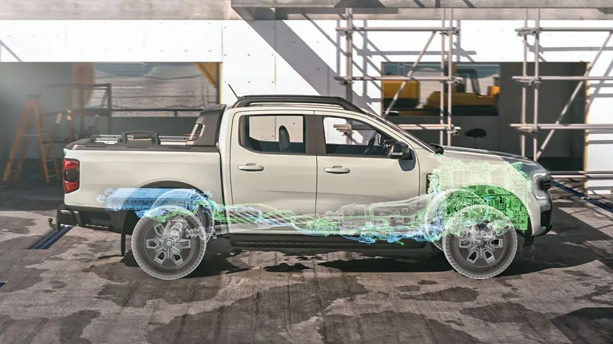 Una arquitectura diseñada para combinar rendimiento todoterreno, autonomía eléctrica y fiabilidad profesional.